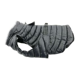 Alpine Extreme Weather Puffer Coat (Color: Black, size: medium)
